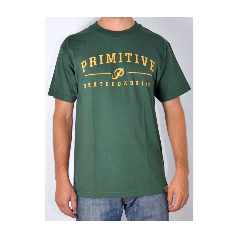 T-Shirt Primitive Core Logo - Verde