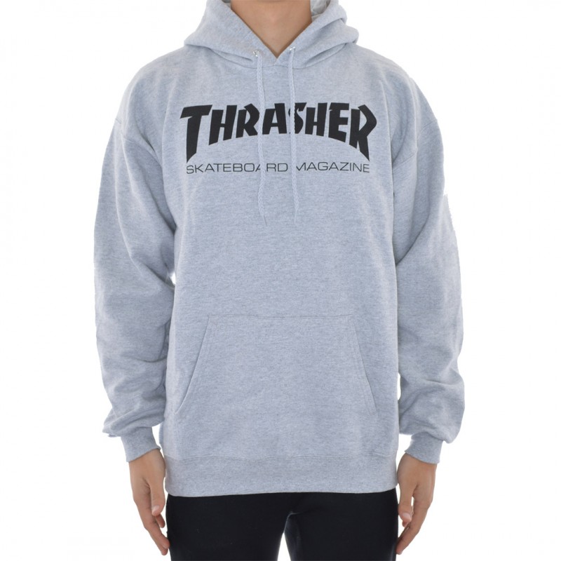 Sweat Hood Thrasher Skate Mag - Grey