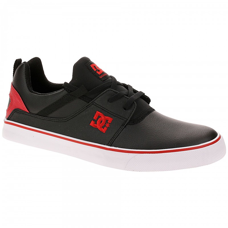 Shoes DC Heathrow Vulc Black Athletic Red White