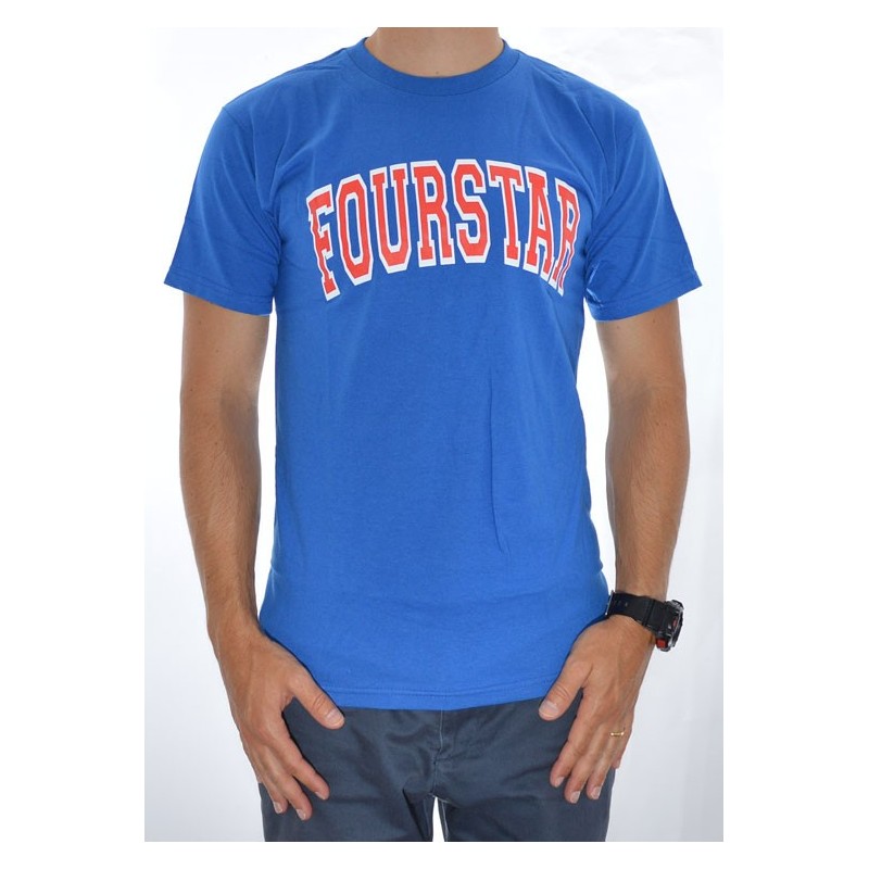 T-Shirt Fourstar Arched - Royal