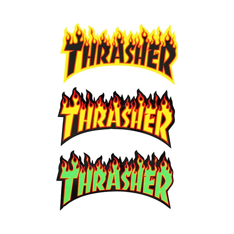 Autocolantes Thrasher Flame Logo