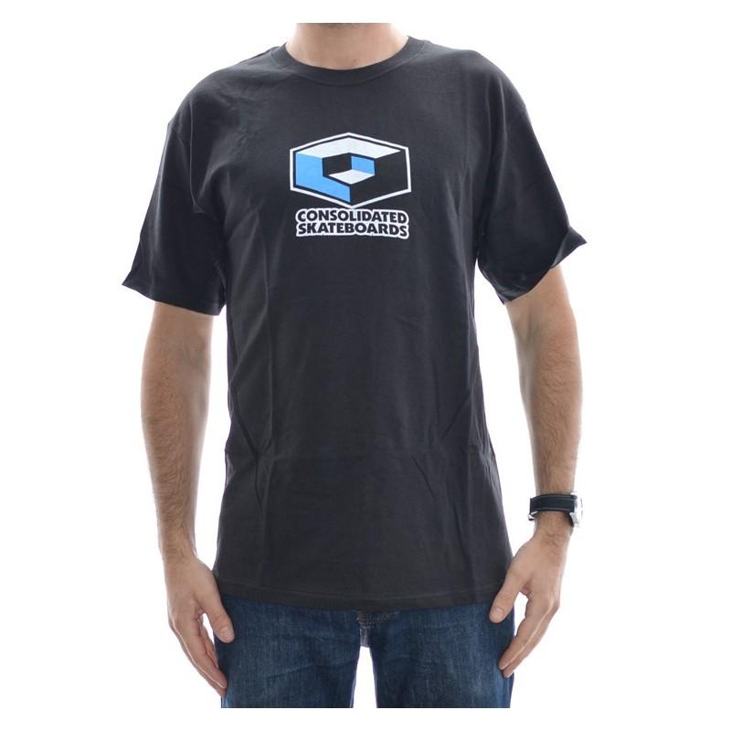 T-Shirt Consolidated Cube - Black