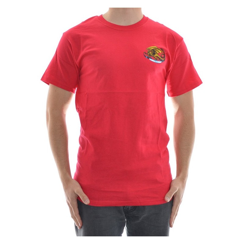 T-Shirt Powell Peralta Oval Dragon - Red