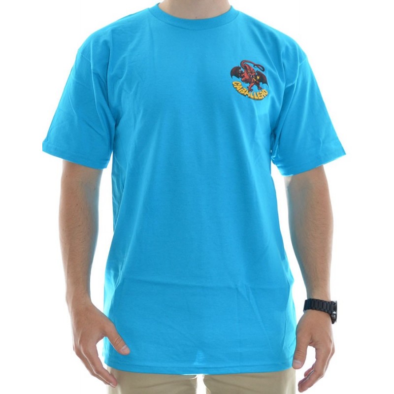 T-Shirt Powell Peralta Caballero Dragon II - Turquoise