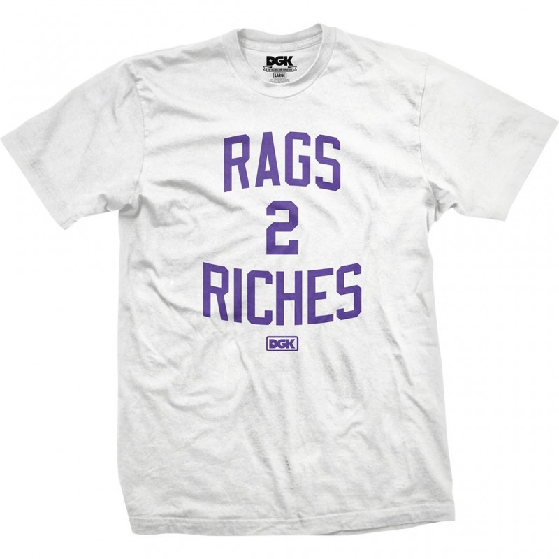 T-Shirt DGK Richies - White