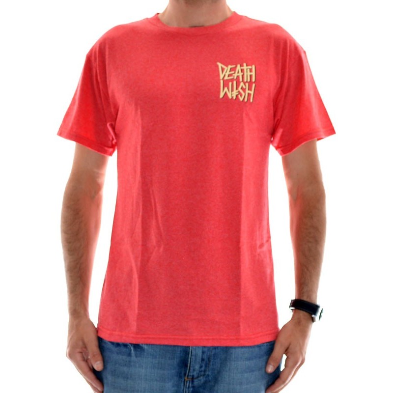T-Shirt Deathwish The Truth - Red Heather