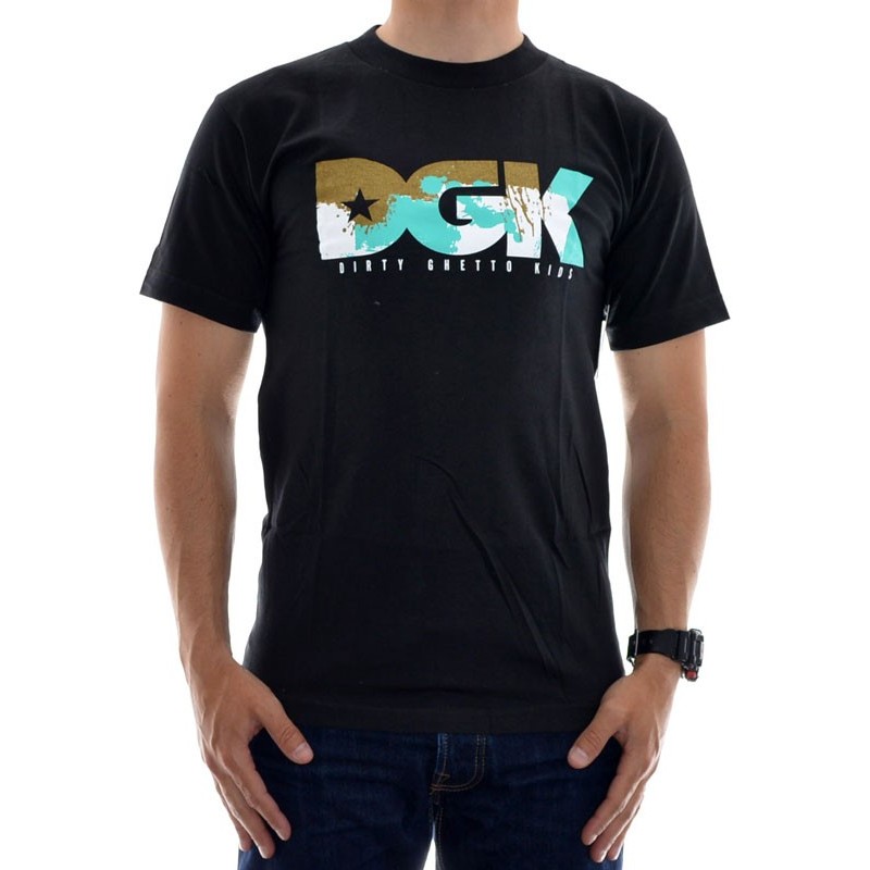 T-Shirt DGK Splatter - Black
