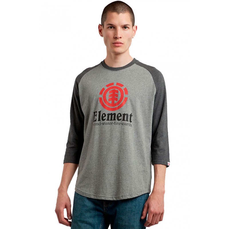 T-Shirt Element Vertical Raglan - Grey